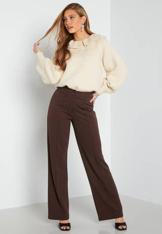 Rosalie LS Collar Knit