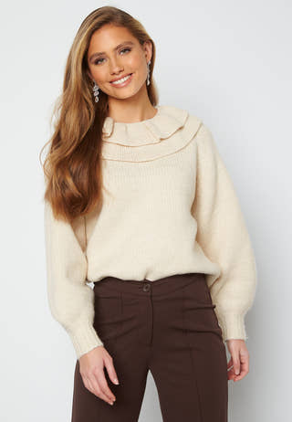 Rosalie LS Collar Knit