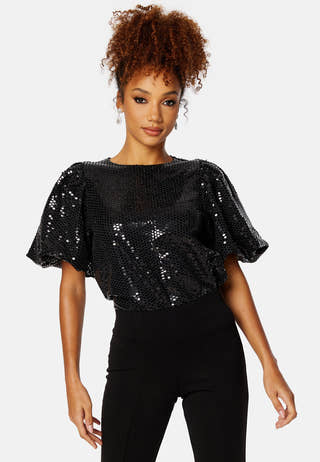Sandy 2/4 O-Neck Top