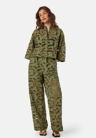 Slfallia Broderi Shirt
