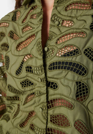 Slfallia Broderi Shirt