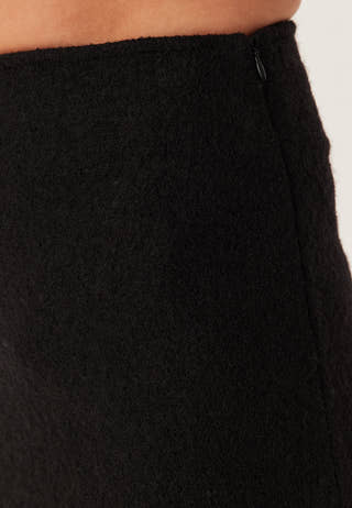 Slfdarla Hw Knit Midi Skirt