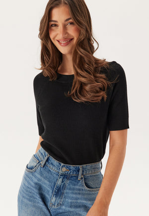 Slfelinna New Ss Knit Top Noos