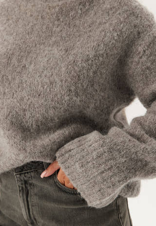 Slfgabella Ls Knit High-neck
