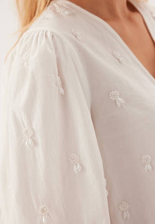 Slfgalia 3/4 SEQUINS TOP SEQUI