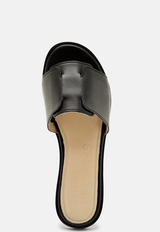 Slfisabella leather slider