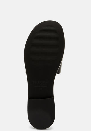 Slfisabella leather slider