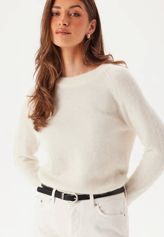 Slflulu LS Knit O-Neck