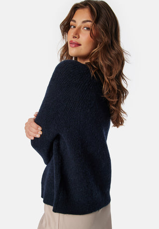 Slflulu LS knit short cardigan