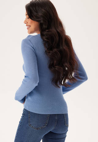 Slfnaja Ls Knit O-neck