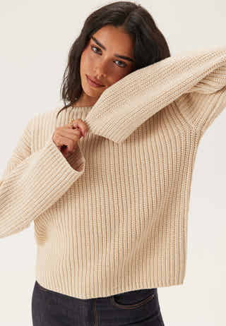 Slfselma Sus Ls Knit O-neck