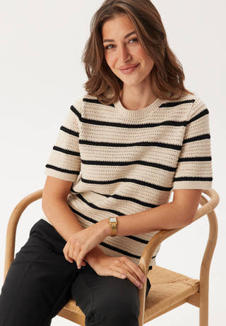 Slfvinna Ss Structure Knit