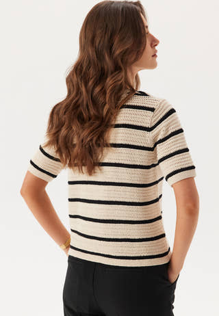 Slfvinna Ss Structure Knit