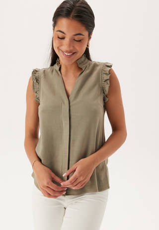 Slfviva Sl Sun Ruffle Top