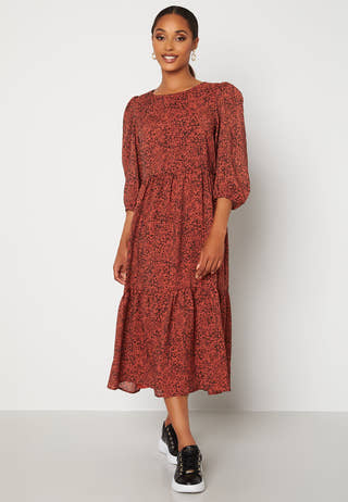 Viole 3/4 Midi Dress
