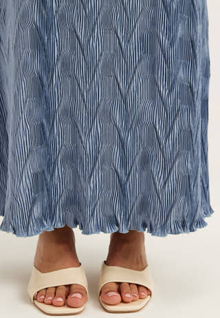 Slfanya Sl Regular Ankle Plissé Dress