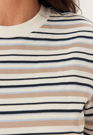 Slfessentail Striped Boxy Tee