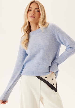 Slflulu LS Knit O-Neck