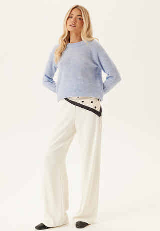 Slflulu LS Knit O-Neck