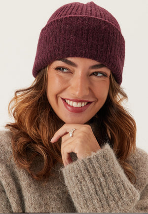 Slflulu Wool Blend Knit Beanie