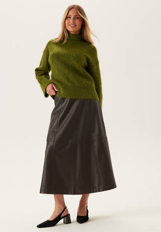 Slfmira Mohair Ls Knit High_x0