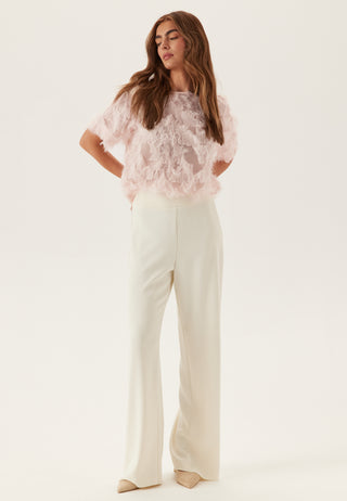 Slfmyline Ss Boat Neck Top