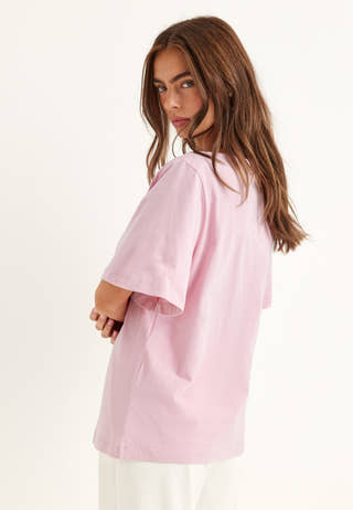 Slfoline Light Ss Draped Neck