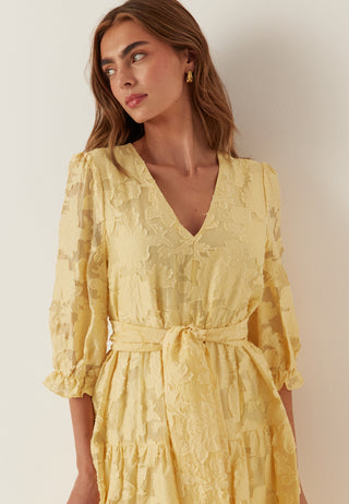 Slfsadie 3/4 Midi Dress