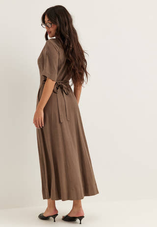 Slfviva Regular Linen Blend Dress