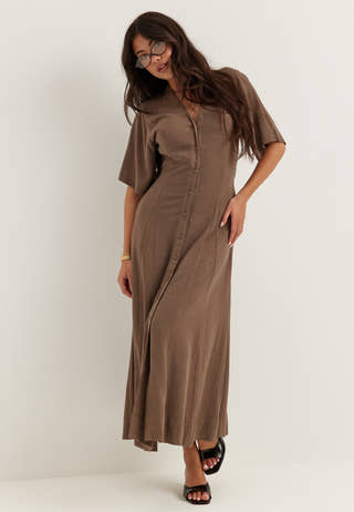 Slfviva Regular Linen Blend Dress