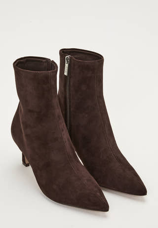 Lulah Leather Ankle Boots