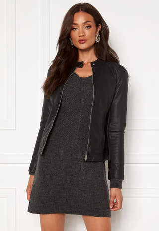 Stormy Faux Leather Jacket