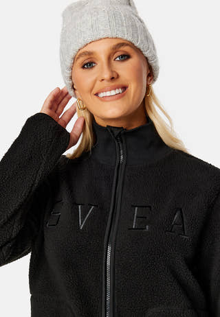 Long Pile Zip Sweat