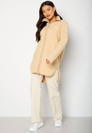 W. Long Pile Zip Sweat