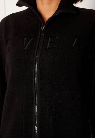 W. Long Pile Zip Sweat