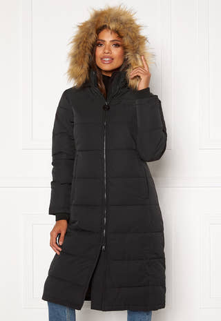 W. Long Slim Padded Parka
