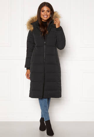 W. Long Slim Padded Parka