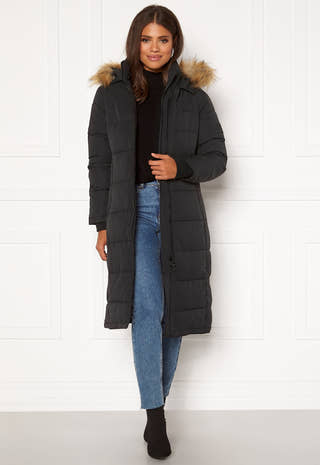 W. Long Slim Padded Parka