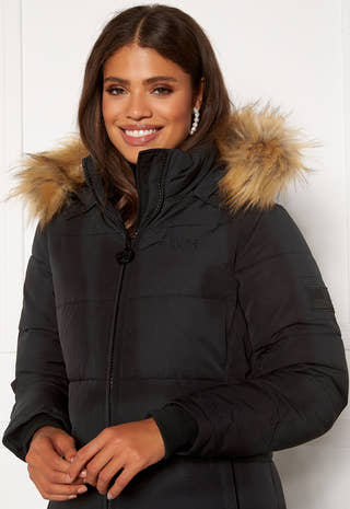 W. Long Slim Padded Parka