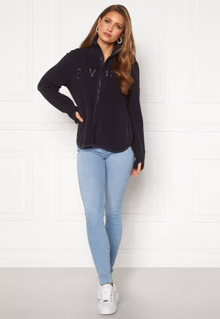 W. Pile Turtle Zip Sweat