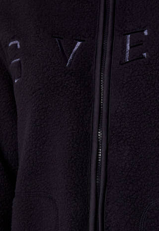 W. Pile Turtle Zip Sweat
