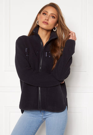 W. Pile Turtle Zip Sweat