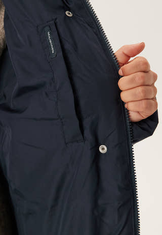 Tjw Alaska Grid Dwn Mxi Coat