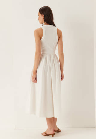 Tjw Rib Poplin Tank Dress Ext