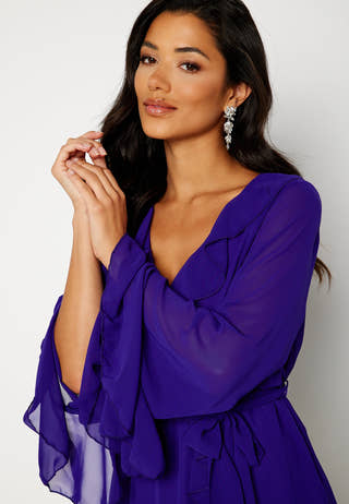 Ana LS Wrap Dress