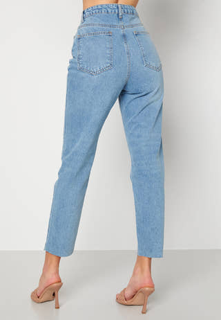 Eco Cotton High Waist Jeans