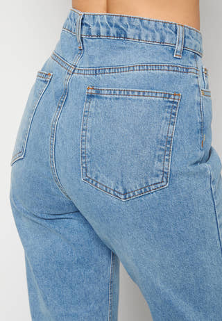 Eco Cotton High Waist Jeans