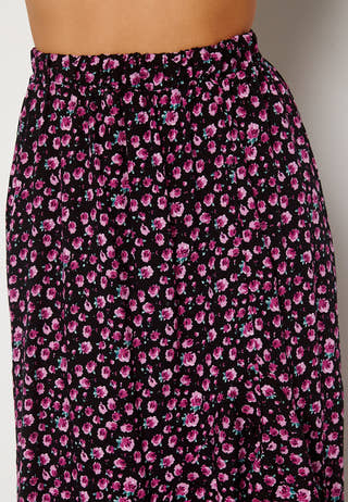 Flonce Midi Skirt