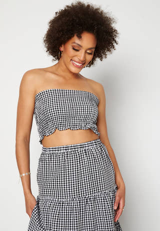 Smock Top Skirt Set