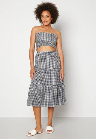 Smock Top Skirt Set